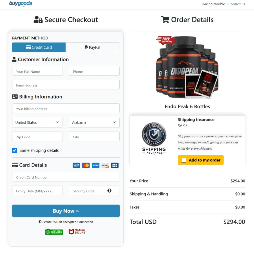 AlphaGrow  Order Form