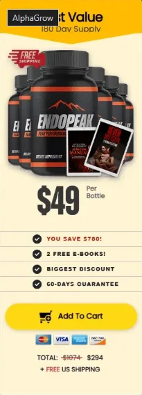 AlphaGrow  6 bottles